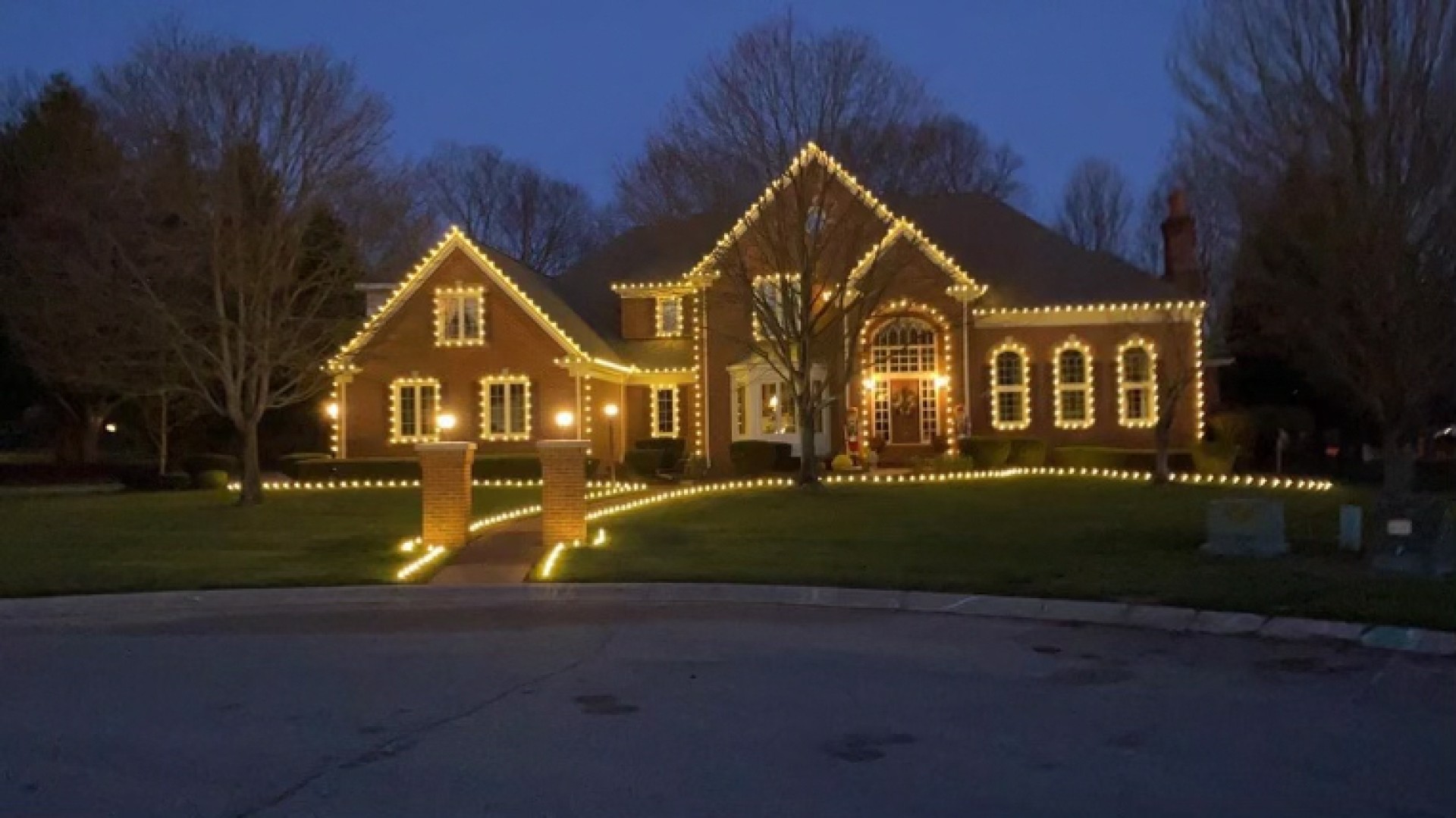 Christmas Light Installation